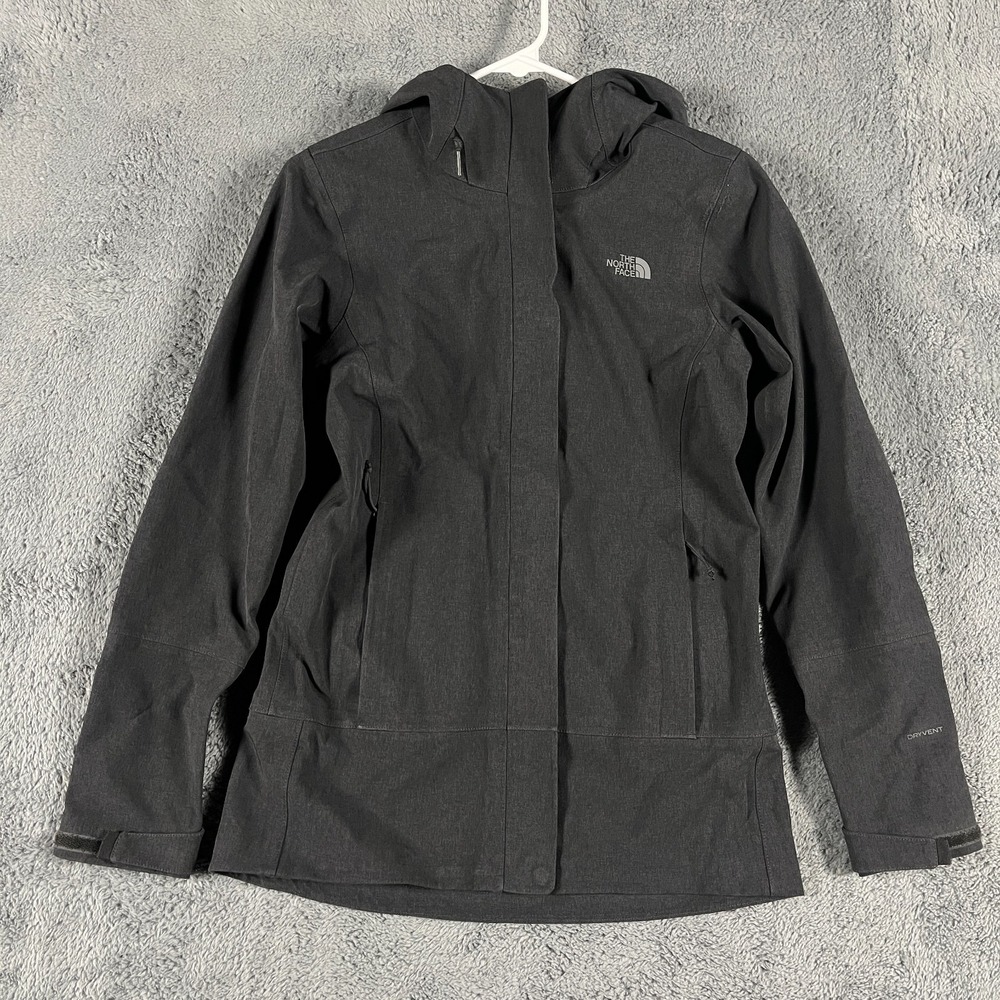 The North Face Apex Flex DryVent Jacket Womens XS Black Softshell Waterproof